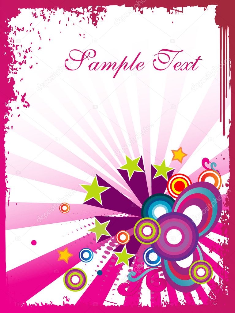 fireworks background. 2010 Star Fireworks Background