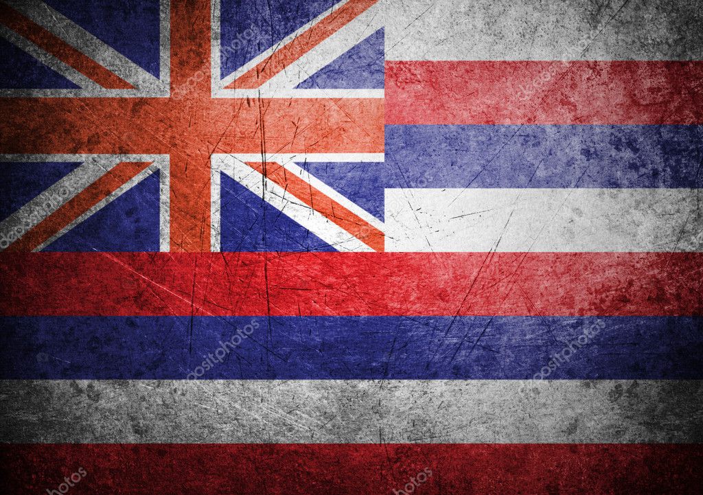 Flag of Hawaii on background — Stock Photo © alliesinteract #2616885