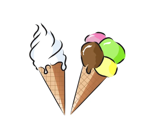 Two Ice Creams