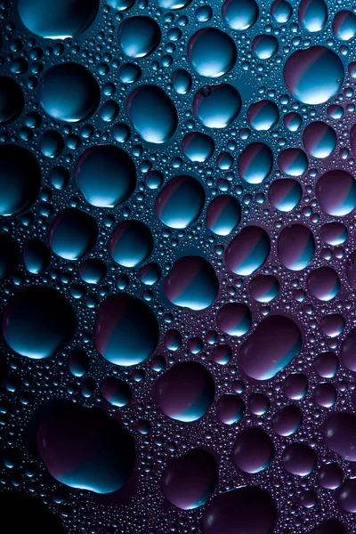 Abstract dark water drops background
