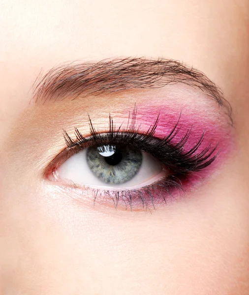 Beautiful pink make-up