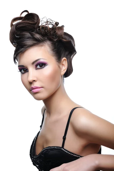 in style hairstyle. Beauty woman with style hairstyle. Add to Cart | Add to Lightbox | Big