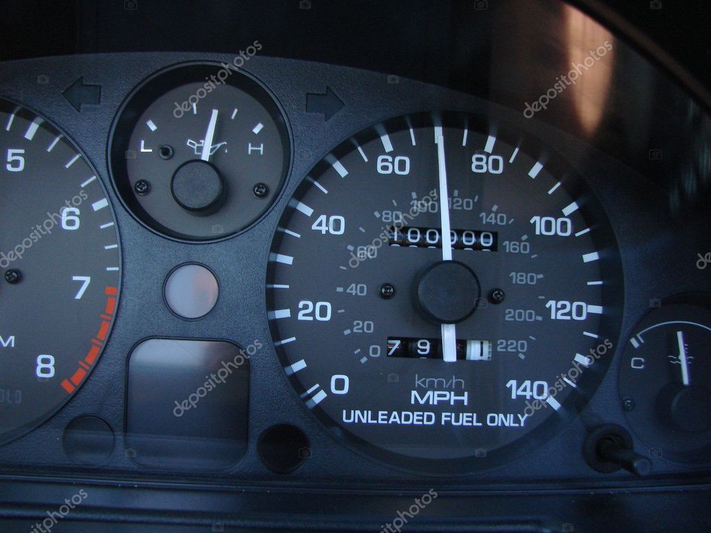 1000000 km auf Auto Tacho — Stockfoto © jodygary97 1531185