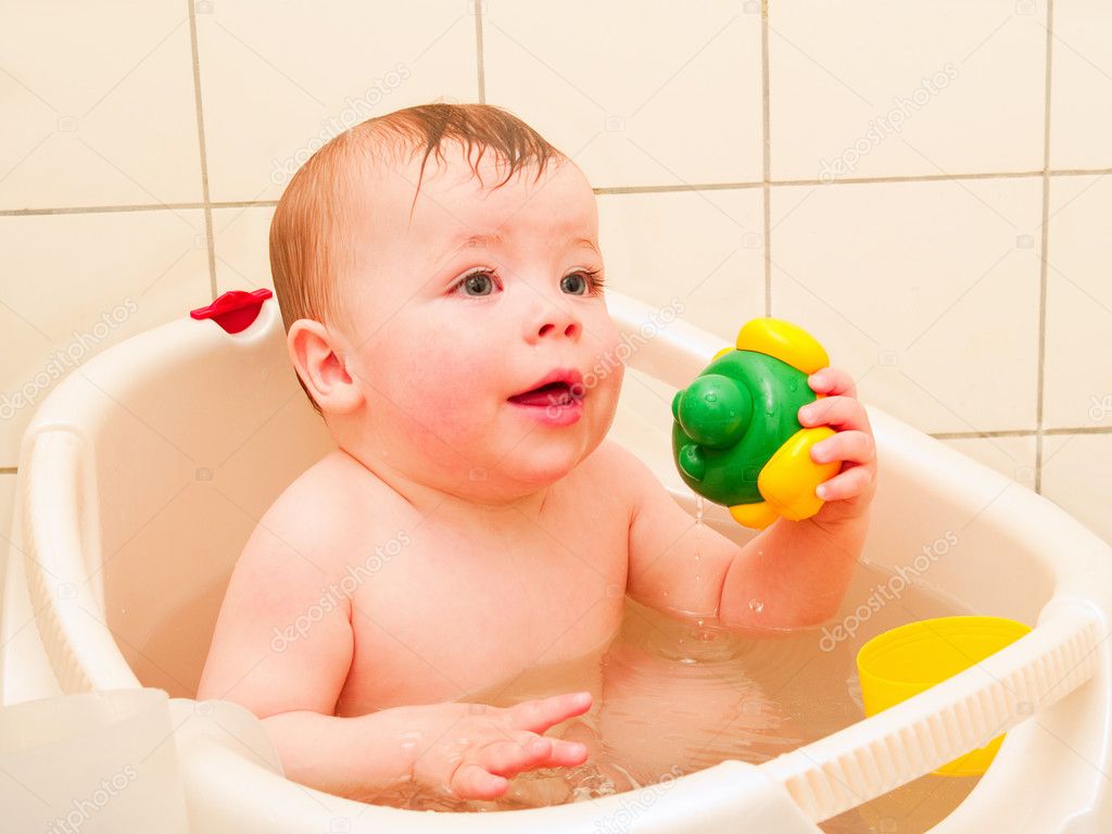 Baby Boy Bath