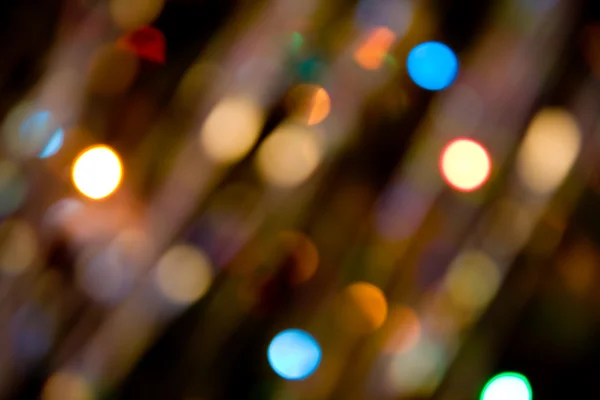 Blurry pattern of colorful lights