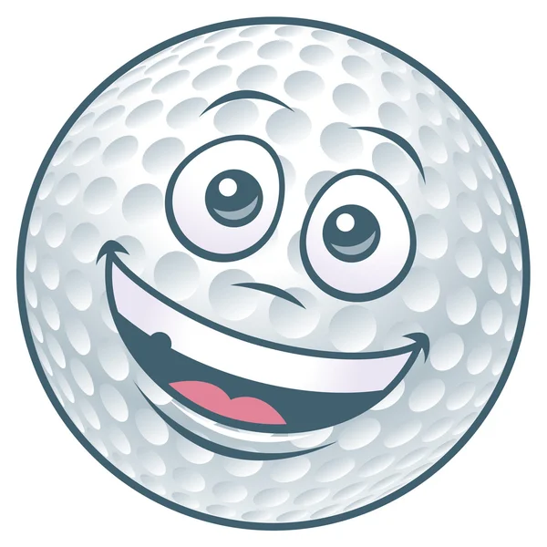 golf ball vector. Cartoon Golf Ball Character