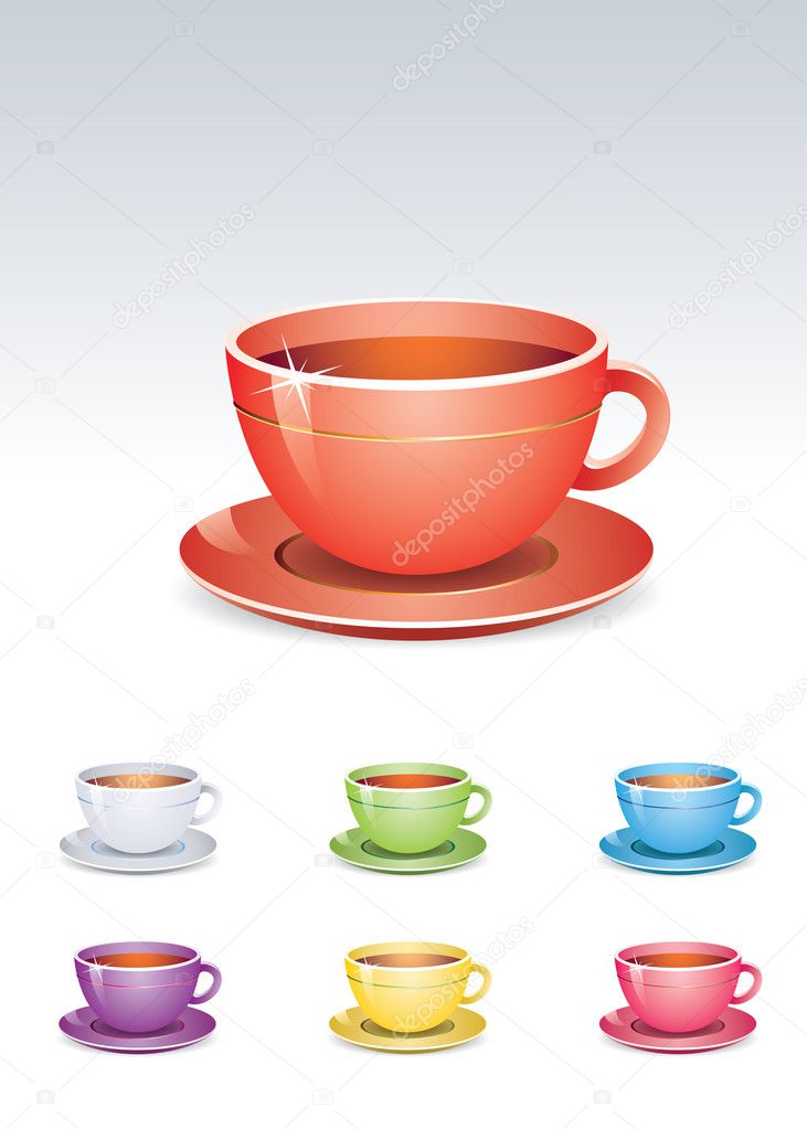 Vector Teacup