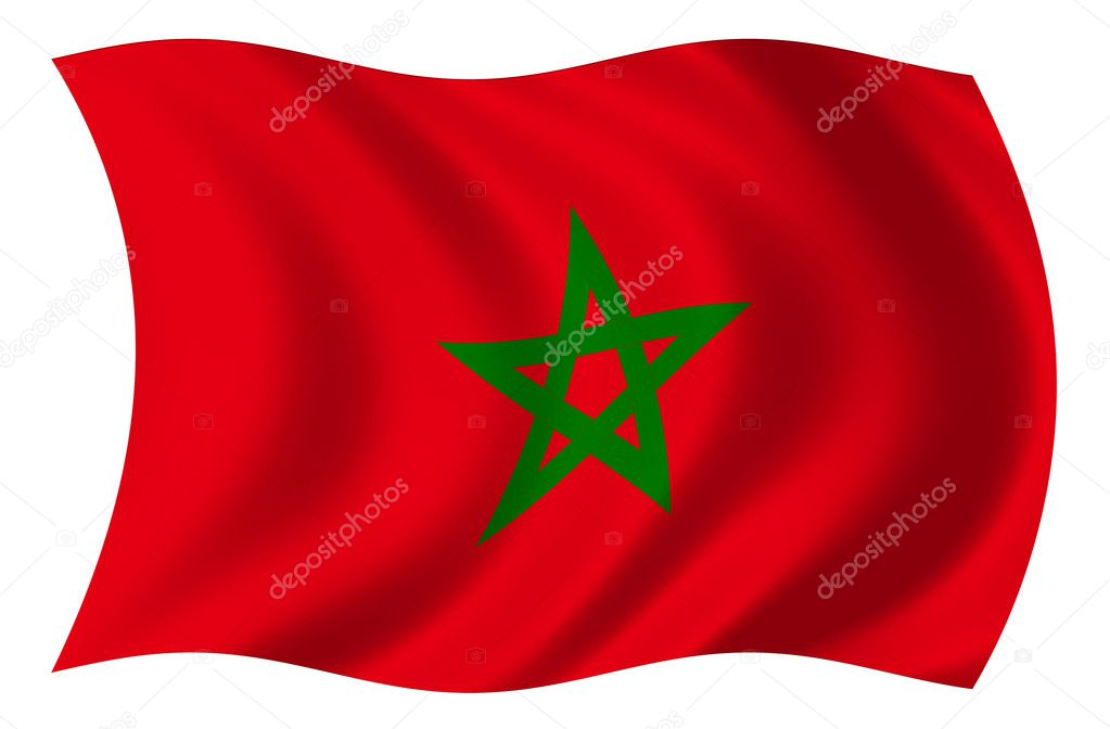 bandera de marruecos