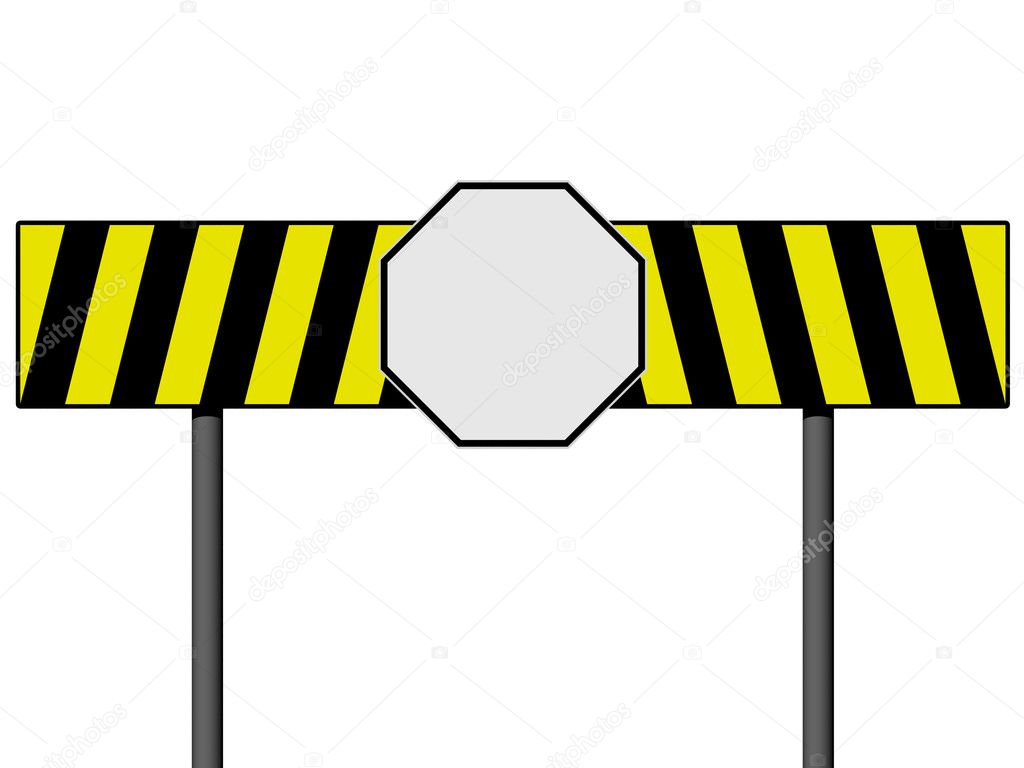 Empty Warning Sign