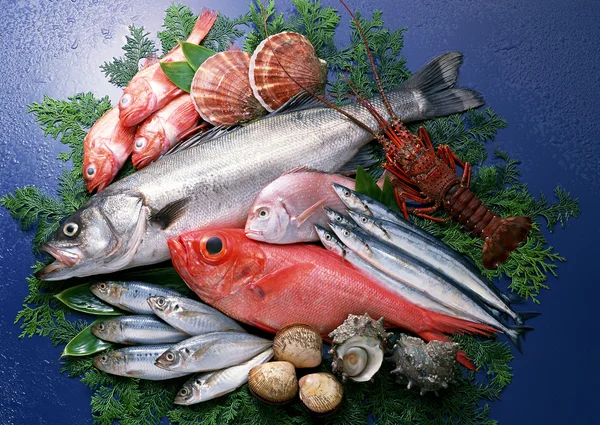 Fresh and healthy fish seafood