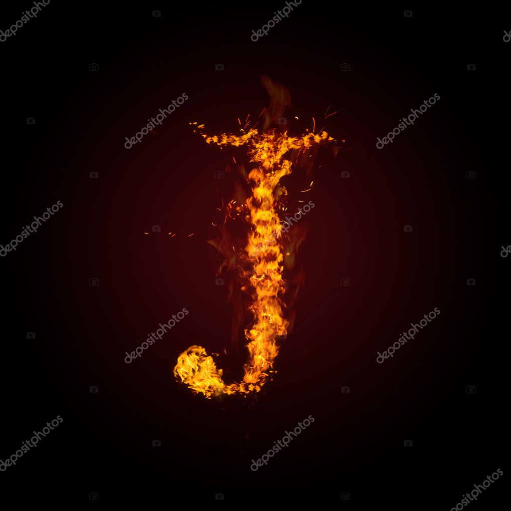 letter j fire