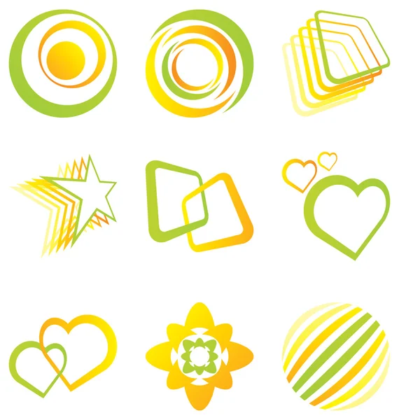 Vector design elements by Oleg Osharov Stock Vector Editorial Use Only
