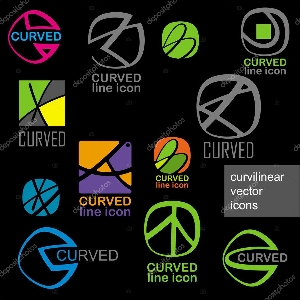 curved vector
