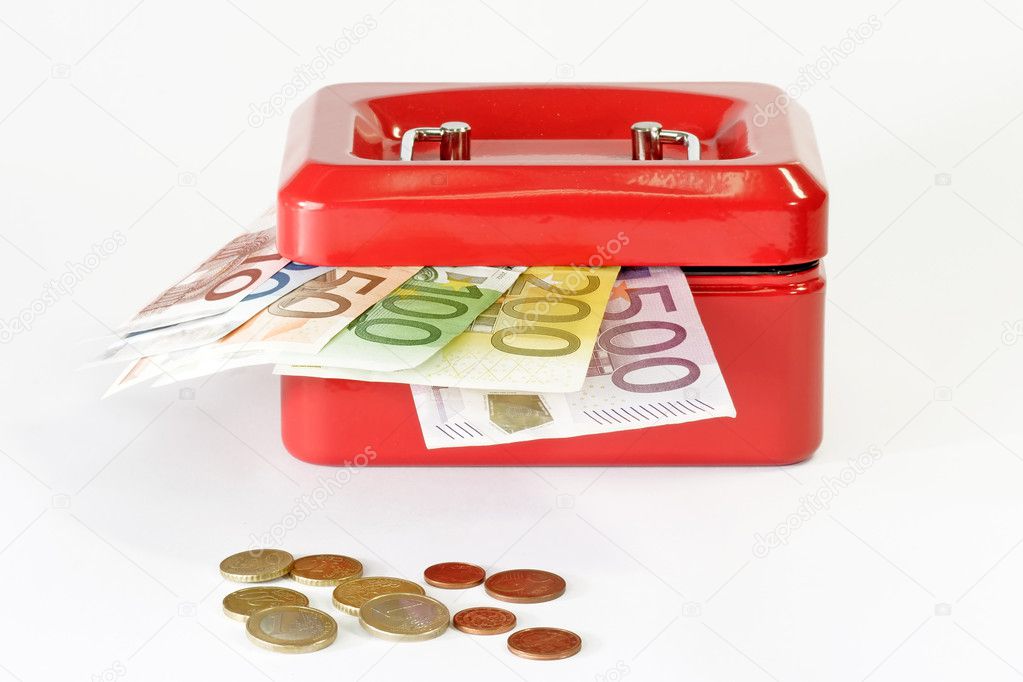 Red Cash Box