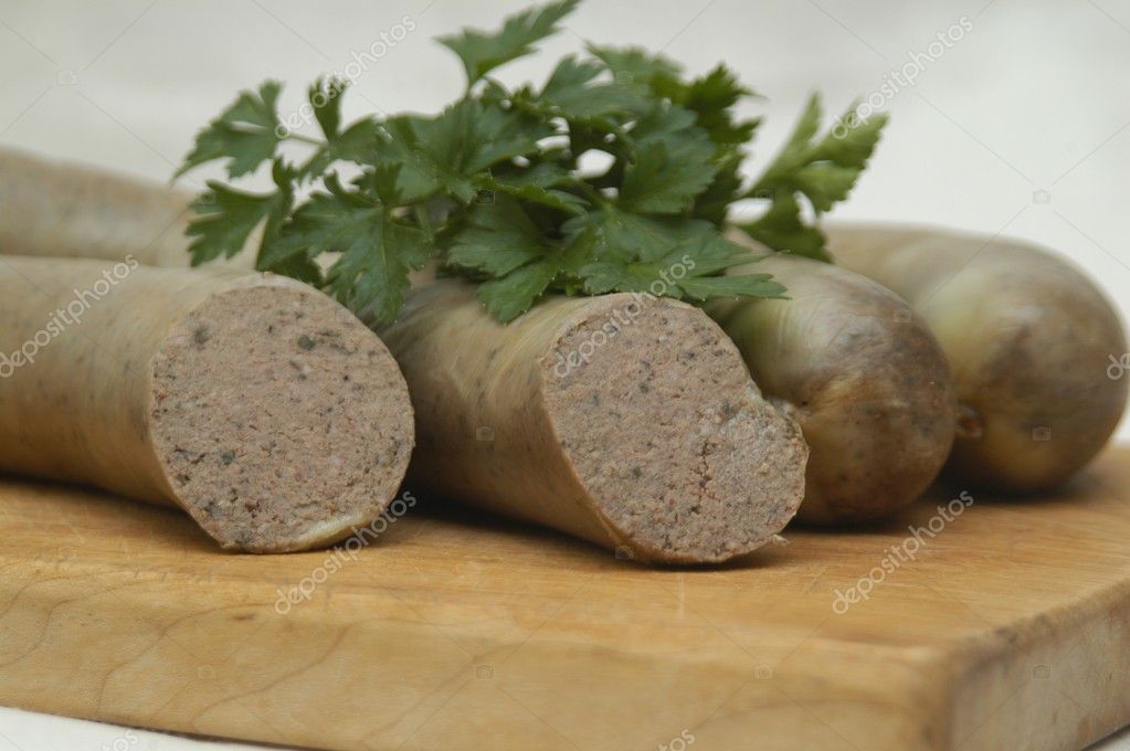 Homemade liver sausage — Stock Photo © Szakaly 1782641