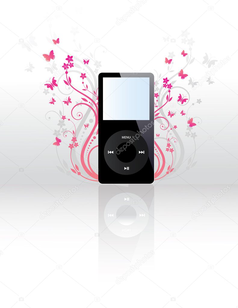 mp3 player backgrounds