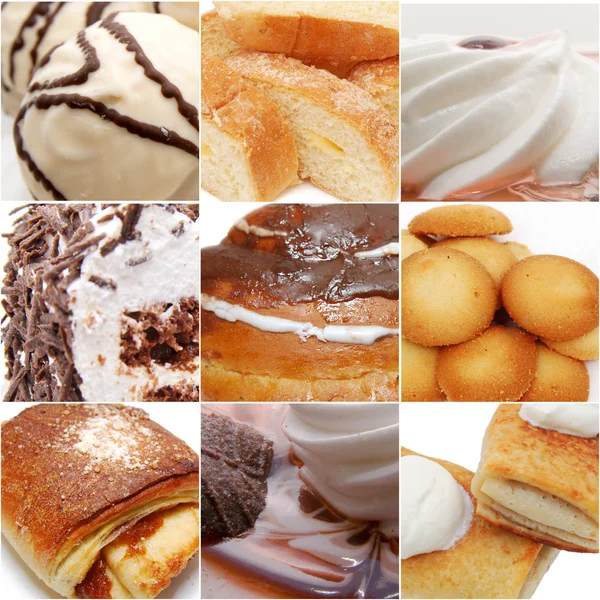 Sweets collage - high definition photo