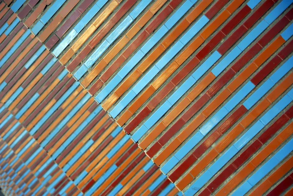 Diagonal with colored stripes — Stock Photo #1709293