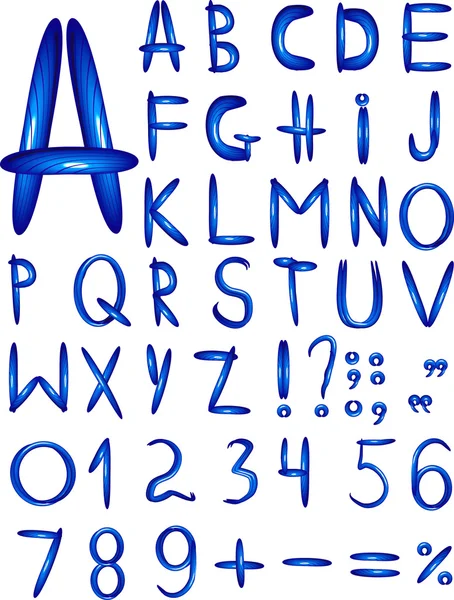 Blue Font