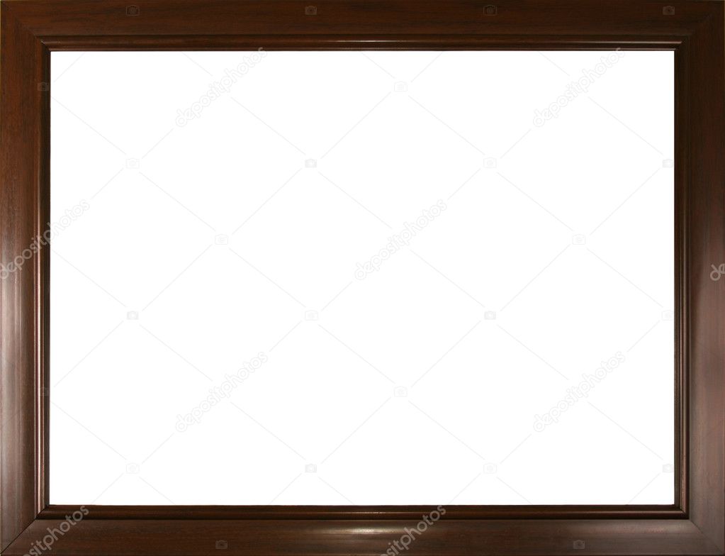 brown photo frame