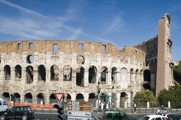 Italy Rome Coliseum close up
