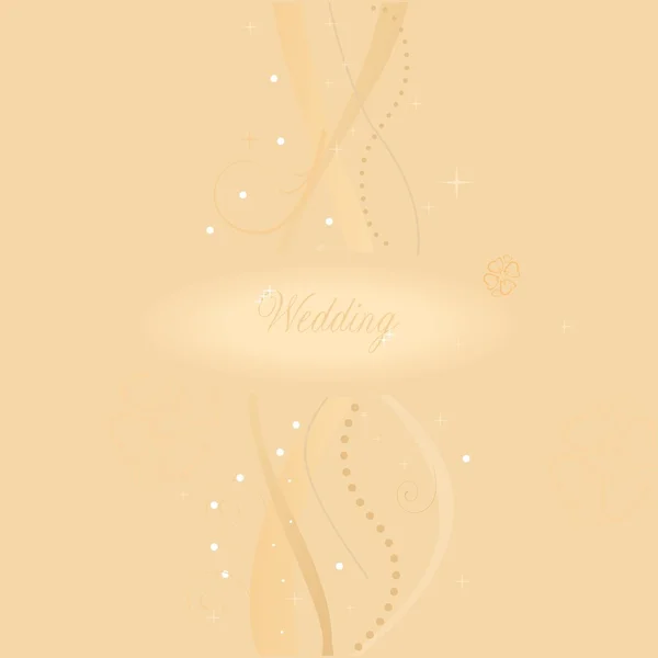 Stock Photo of Beautiful Beige Wedding Card Vector in JPEG Royalty Free
