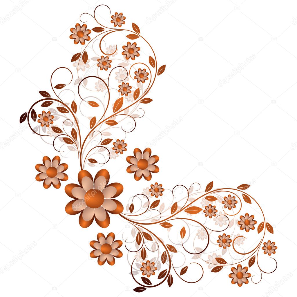 Floral ornaments — Stock Photo © papkin #2074265