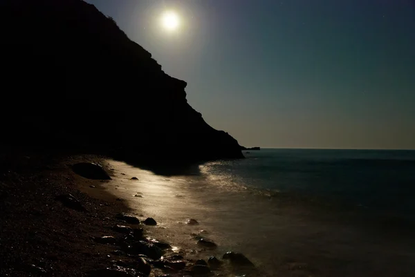 Moon night on the sea