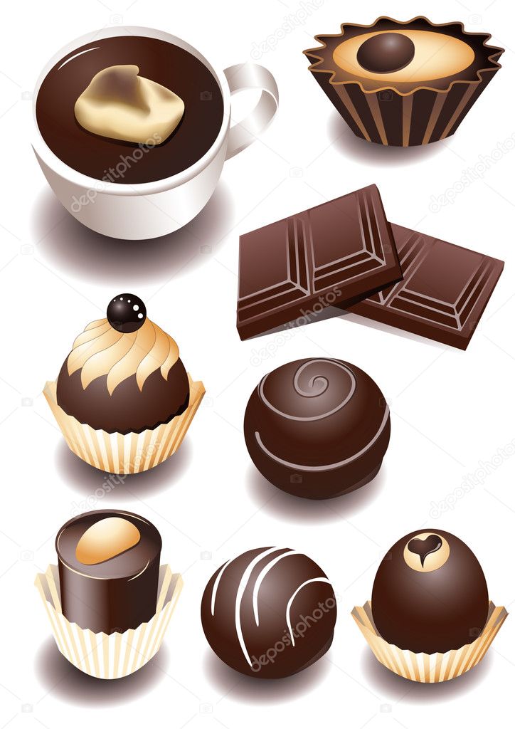 Chocolate Bar Illustration