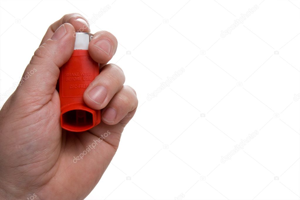 Asthma Inhaler Purple