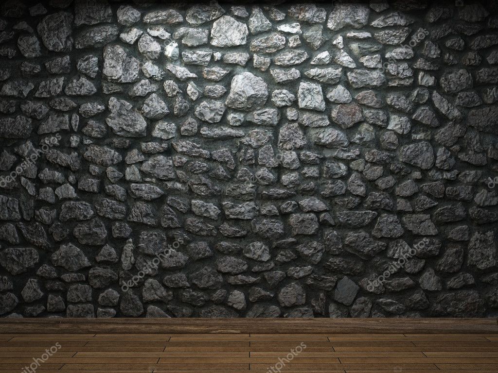 Beleuchtete steinwand — stockfoto © icetray #1724889 Steinwand