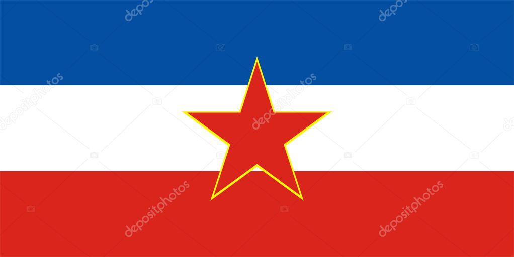 Yugoslavia Flag
