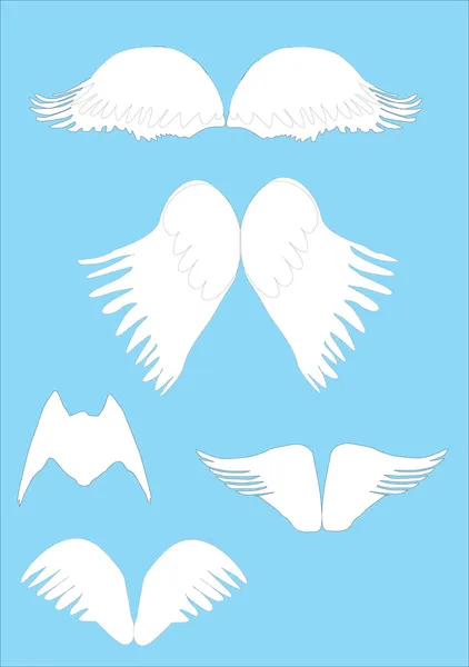 Angel wings by Alexander Potapov Stock Vector Editorial Use Only