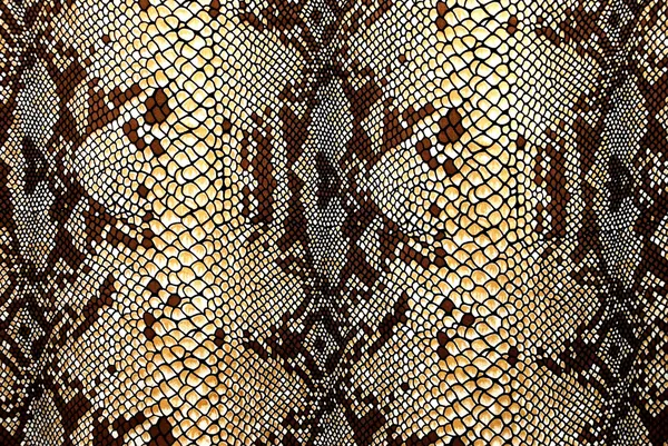 Fabric patterned snakeskin