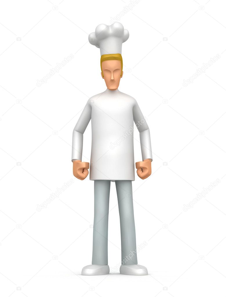 Angry Cartoon Chef