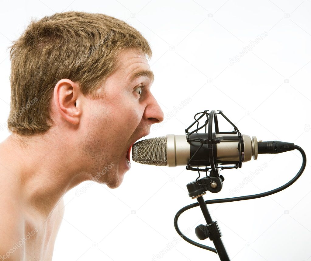 Man With Microphone