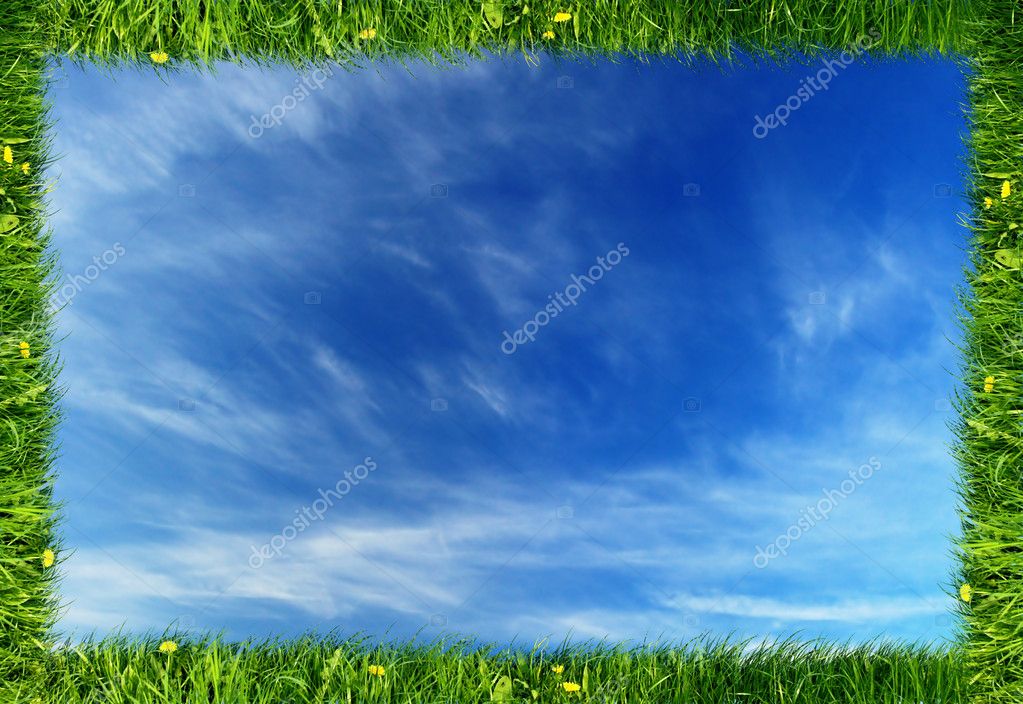 Nature frame background   Stock Photo    Michal Bednarek  2035642