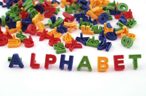 Colored alphabet