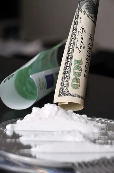 Cocaine and money