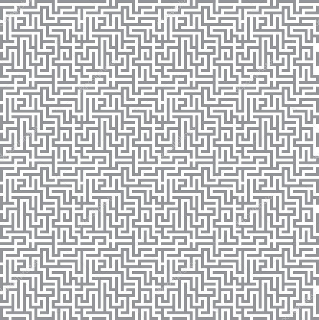 Maze Background Pattern