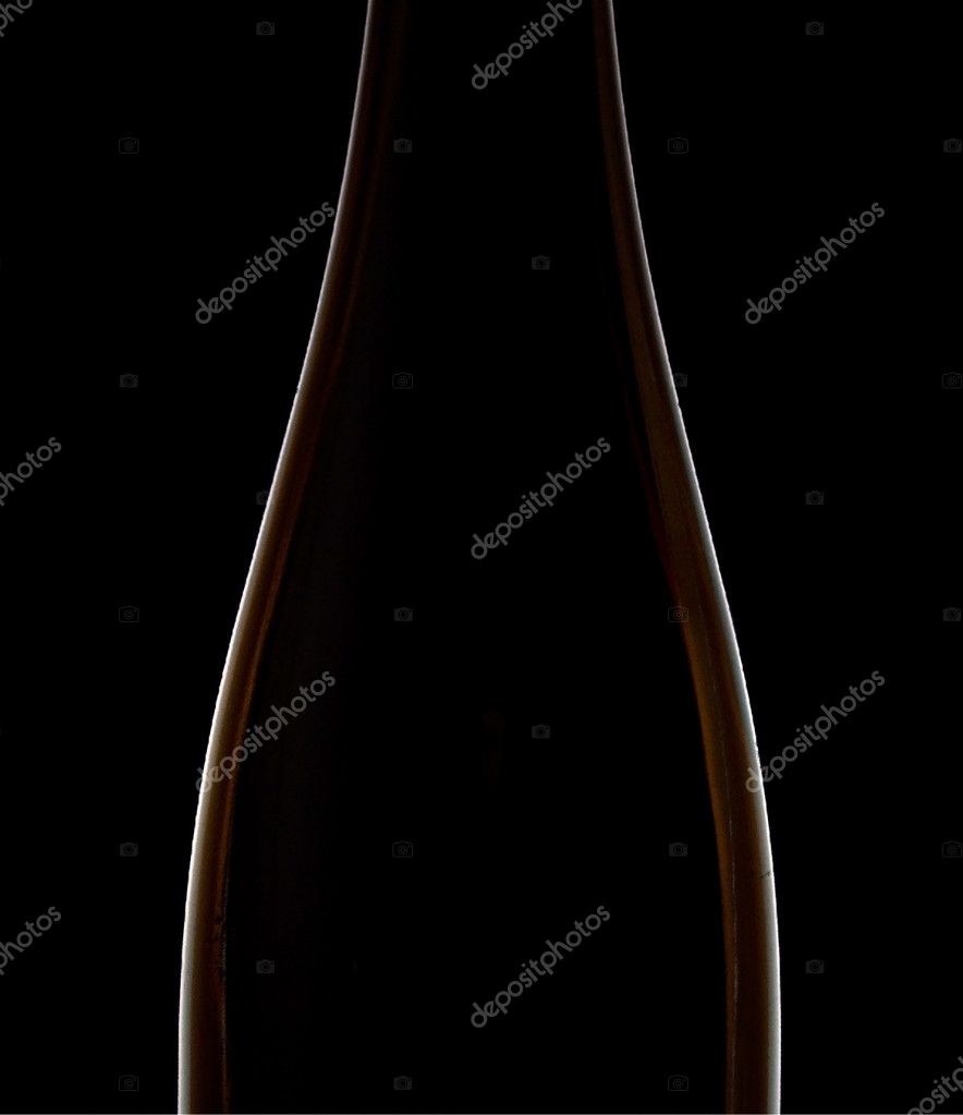 Wine Bottle Silhouette