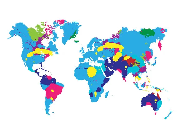 world map vector file. World map. To modify this file