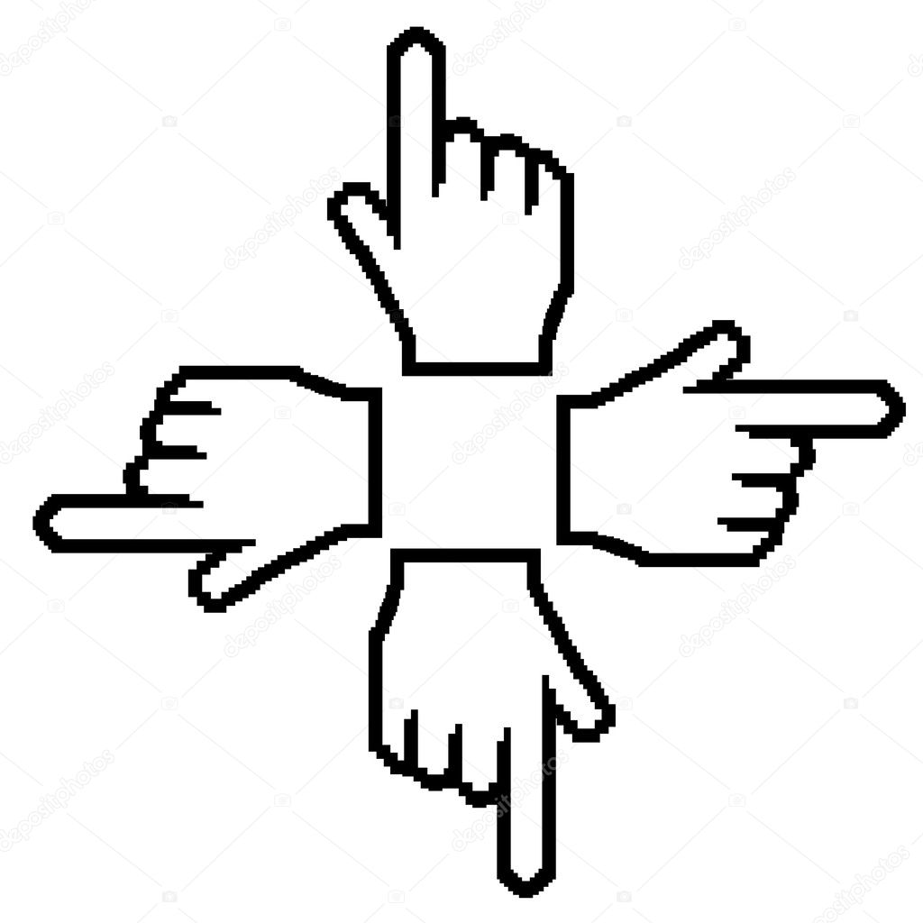 Hand Arrow Icon