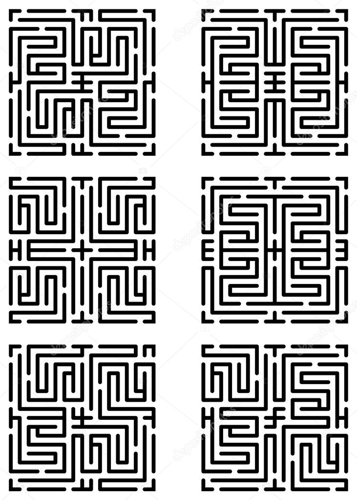 Maze Vector