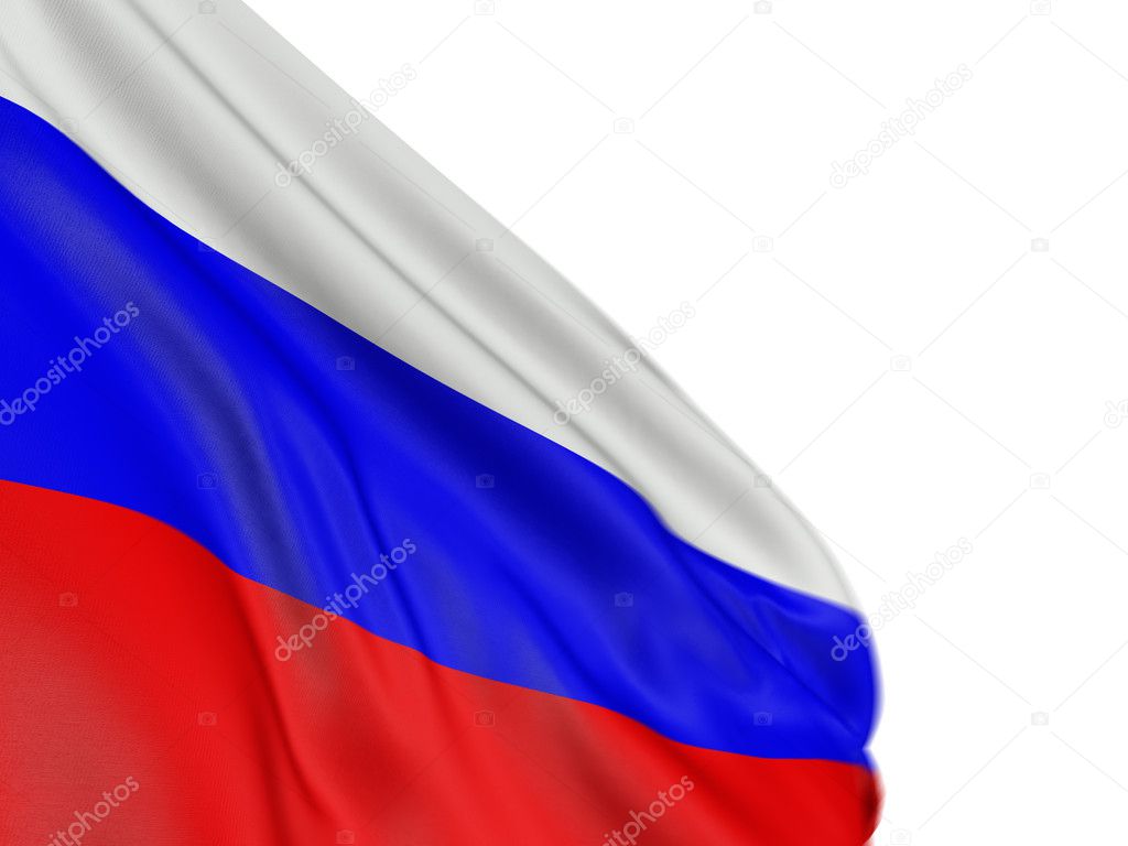 russian 3d flag