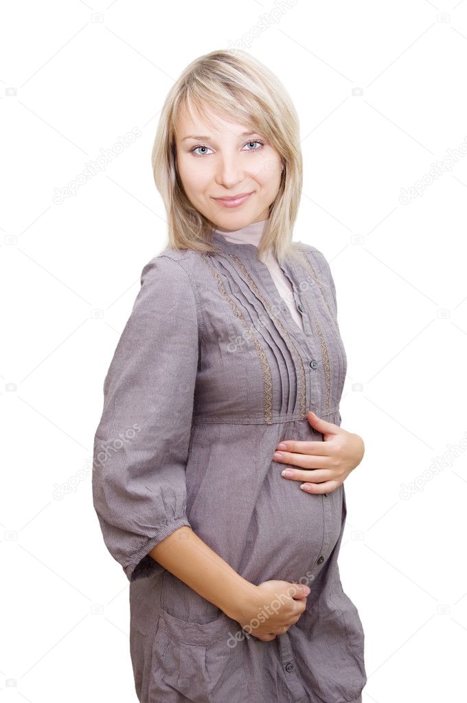 Smiling Pregnant Woman