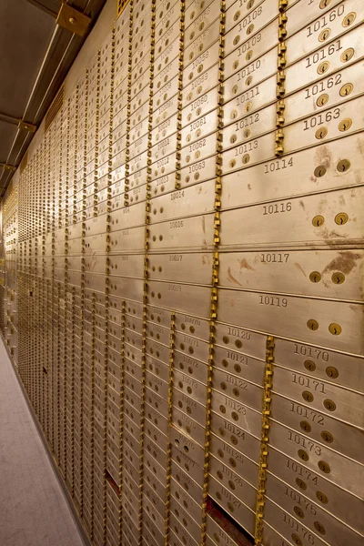 Bank Safe Deposit Boxes