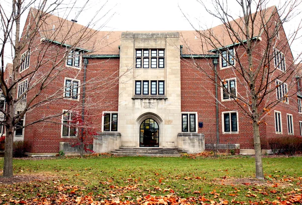 Residence hall on a university campus
