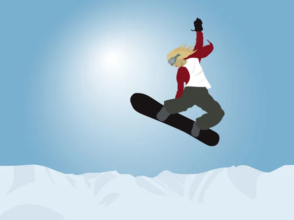 Snowboard — Stock Vector #2694354