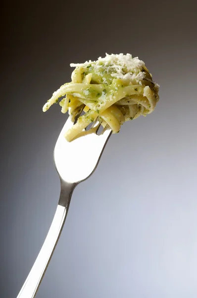 Fork with pasta